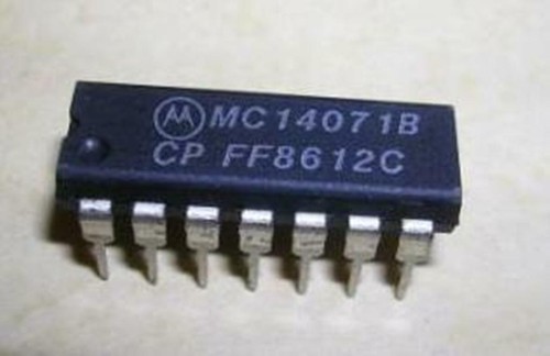 Lot pieces mc14071bcp - lot,