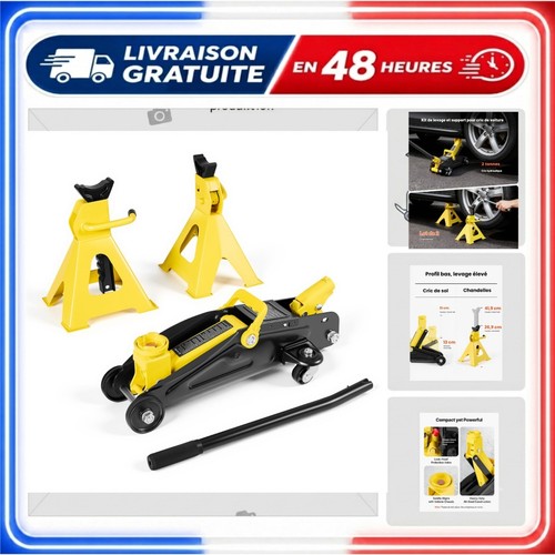 Cric hydraulique rouleur vevor - cric,