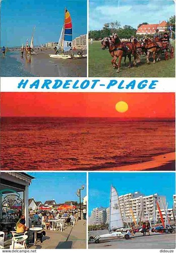 Carte postale hardelot - carte, 62