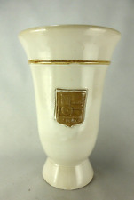 Big Vase or Sporty cut LA NOUVELLE GAZETTE Belgian ceramic Sign Lardinois GUERIN