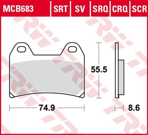Plaquettes frein kh244 - frein,