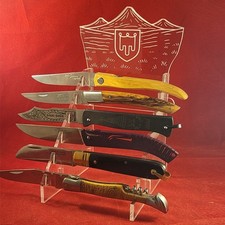 Superb plexi display for 6 Auvergne knives 