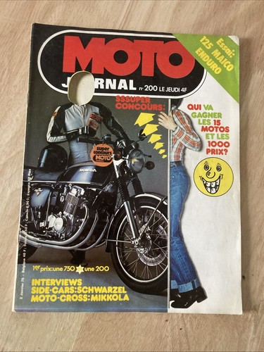 Moto journal 1975 - n°, 200