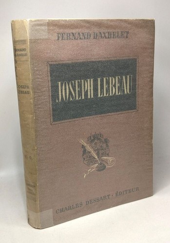 Joseph lebeau daxhelet - lebeau,