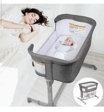 KOOLA BABY 3 in 1 baby bassinet-Grey_New