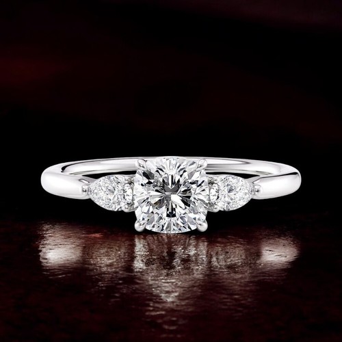Bague diamant taille - , ronde