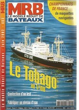 REDUCED BOAT MODEL N°463 LE TOBAGO / MAKING A BALLAST / WATER LEVEL