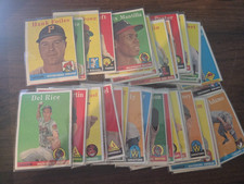 1958 Topps Baseball Cards