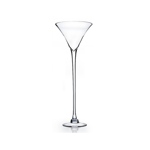 Martini glass floral vase - martini,