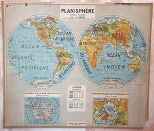 Ancienne carte scolaire - 🌎,