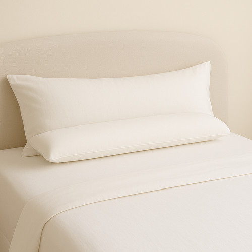 Traversin plat coton - plat,