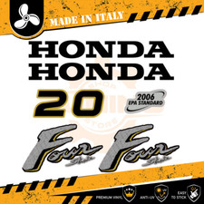 Décalcomanies adhésif Moteur hors-bord Honda 20 Ch Four Stroke - C
