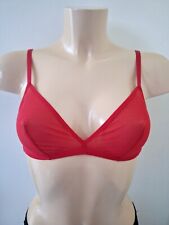 SOUTIEN GORGE SANS ARMATURE TAILLE 90B COULEUR ROUGE