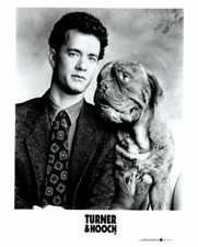 Tom Hanks Turner & Hooch Dogue de Bordeaux Publicity Shot Original 8x10 Photo 