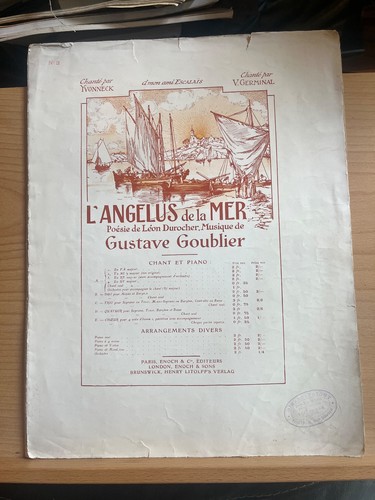 Gustave goublier angélus - goublier, de