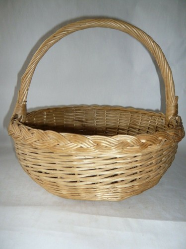 Ancien panier osier - , en