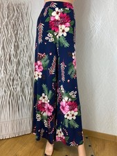 Pantalon léger fluide fleuri pattes d’éléphant Jorge - TU - 44 Multicolore