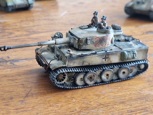 Expertly painted tigre i - 1:72,