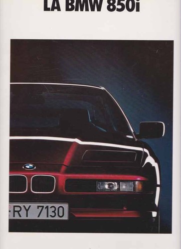 Catalogue brochure bmw - bmw, 850