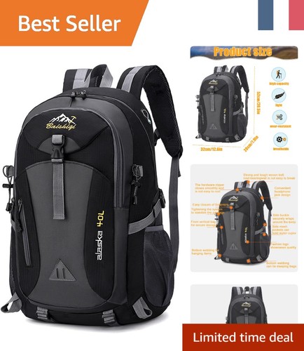 Sac dos randonnée noir - sac,