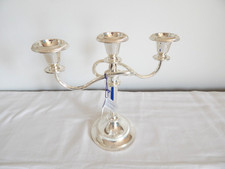OLD MAYFAIR Silver Metal Candlestick Candlestick Made in England