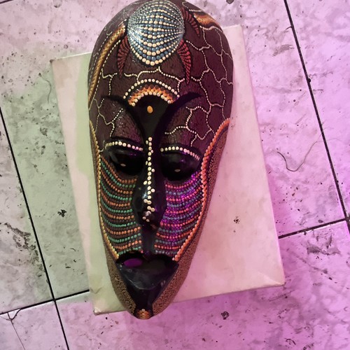 Masque mural tribal - , ethnique