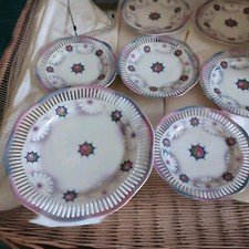 Six Plate One Dish Porcelain
