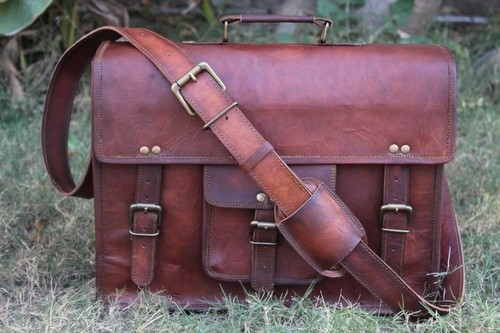 Sac messager cuir neuf - messager, en