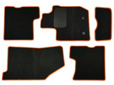 Tapis de Sol Noir / Orange