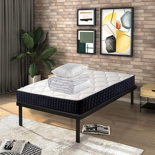 Ensemble matelas 90x190x16cm - ensemble,
