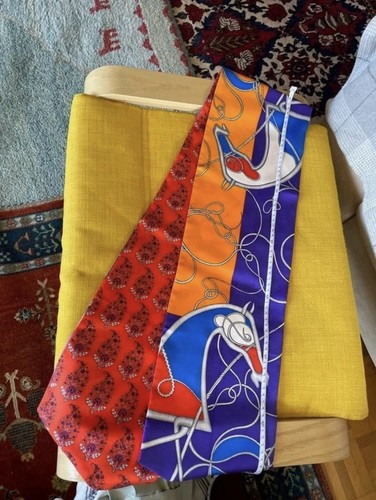 écharpe doublée twill de - Écharpe, en