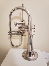 King 2020 Legend Double Trigger Silver Flugelhorn (nice)