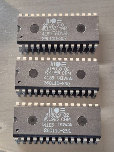 Chips for commodore c128 - 3,