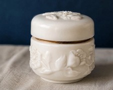 Boîte Avon vintage verre