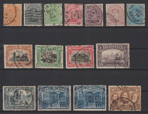 Belgium 1915 cob 135 49 - -,