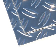 Tôle Ondulée 1,5/2,0mm Aluminium Duett Prédécoupé Plaque Teardrop Épaisseur