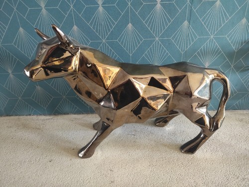 Statuette vachette en - vachette,