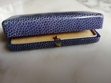 ANCIEN ÉCRIN BIJOU EN CUIR