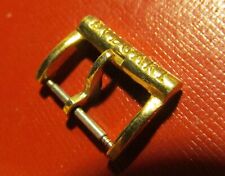 BULGARI - RARE VINTAGE BUCKLE 16mm INSIDE YELLOW GOLD COLOR - SWISS MADE