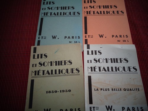 Lot catalogues de - de,