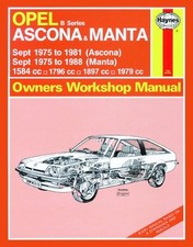 Ascona Manta B Series 75-88