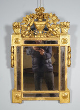 Miroir à parecloses époque