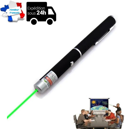 Laser pointeur faisceau - faisceau, vert