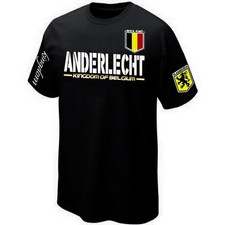 T-Shirt ANDERLECHT VLAANDEREN FLANDRE BELGIË BELGIUM ultras- Maillot Belgique  
