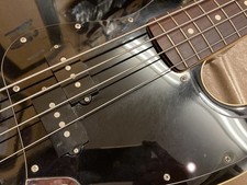 Fender Japan Aerodyne Jazz Bass AJB-66 Noir Aerodyne