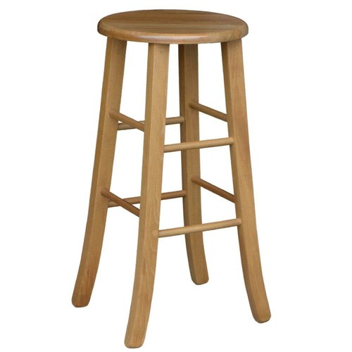 Tabouret bois avec assise - en,