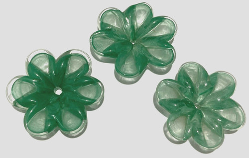 Pampille fleur verre de - fleur, en