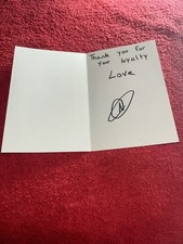 Carte Dédicacée Autograph