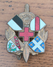 Insigne Militaire 6° Section d’Infirmiers Militaires Drago Paris /U39