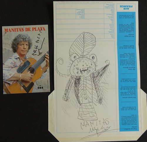 Guitariste gitan manitas - guitariste,